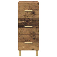 Credenza-Buffet-Armadio da cucina Legno vecchio 34.5 x 34 x 90 cm Legno multistrato