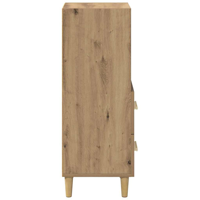 Credenza rovere artigianale 34 x 34,5 x 90 cm Legno multistrato 880944