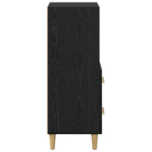 Credenza Rovere nero 34 x 34,5 x 90 cm Legno multistrato 880945