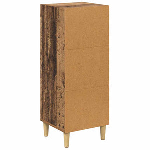 Credenza-Buffet-Armadio da cucina Legno vecchio 34,5 x 32,5 x 90 cm Legno multistrato
