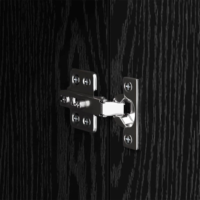 Rovere nero 34.5 x 32.5 x 90 cm Legno multistrato 880972