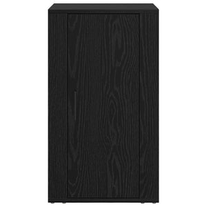 Credenza-Buffet-Armadio da cucina Rovere nero 40 x 33 x 70 cm Legno multistrato 159569