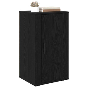 Credenza-Buffet-Armadio da cucina Rovere nero 40 x 33 x 70 cm Legno multistrato 159569