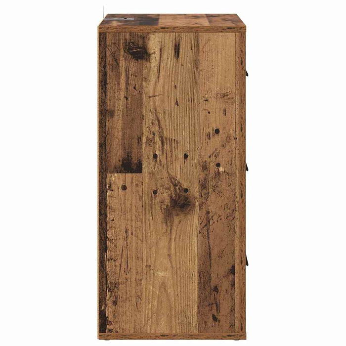 Credenza-Buffet-Armadio da cucina Legno vecchio 40 x 33 x 70 cm Legno multistrato 620176