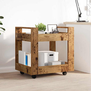 Carrello da Scrivania Legno vecchio 60 x 45 x 60 cm 881003
