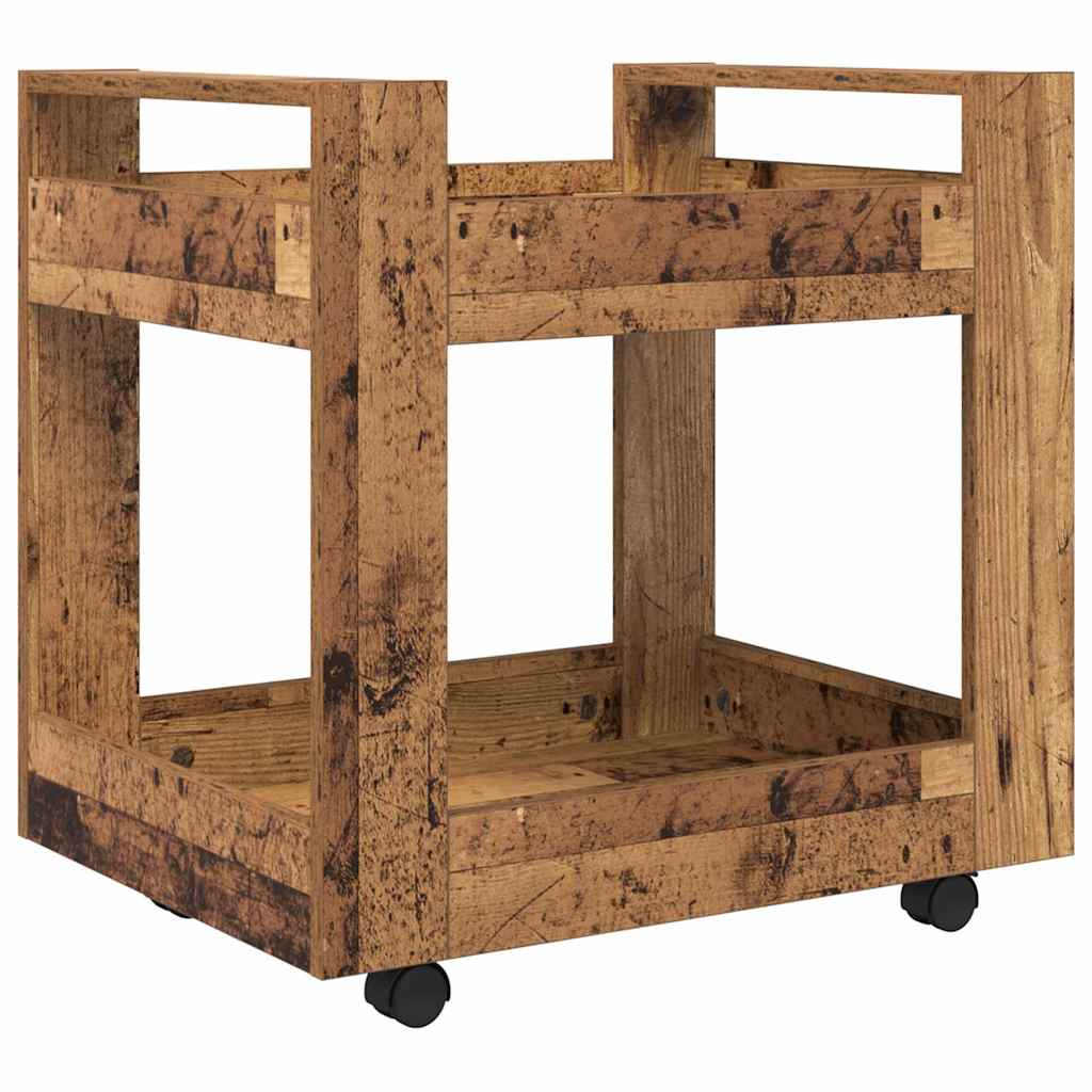 Carrello da Scrivania Legno vecchio 60 x 45 x 60 cm 881003