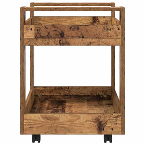 Carrello da Scrivania Legno vecchio 60 x 45 x 60 cm 881003