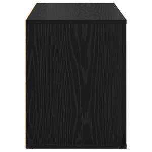 Scarpiera Rovere nero 75 x 35 x 45 cm Legno multistrato 881017