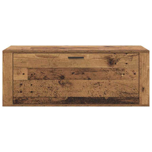 Mobile per scarpe con porta Legno vecchio 100 x 35 x 38 cm 881018