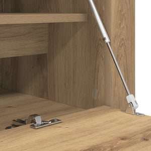 Mobile per scarpe con porta rovere artigianale 100 x 35 x 38 cm 881019