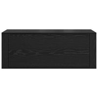 Mobile per scarpe con lo scaffale Rovere nero 100 x 35 x 38 cm 881020