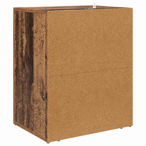 Armadio da Notte con cassetto Legno vecchio 50 x 36 x 60 cm 881060