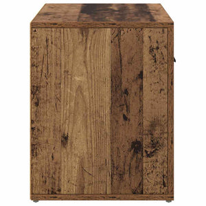 Armadio da Notte con cassetto Legno vecchio 60 x 36 x 45 cm 881087