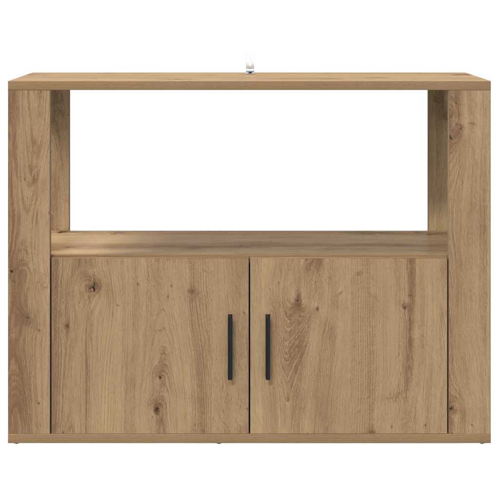 Credenza-Buffet-Armadio da cucina rovere artigianale 80 x 30 x 60 cm Legno multistrato