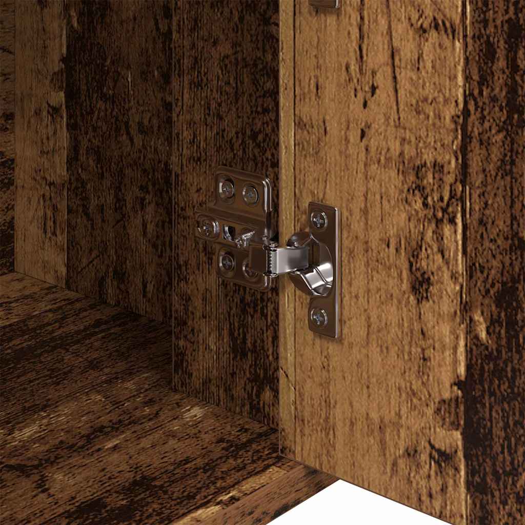 Credenza-Buffet-Armadio da cucina Legno vecchio 30 x 80 x 90 cm Legno multistrato