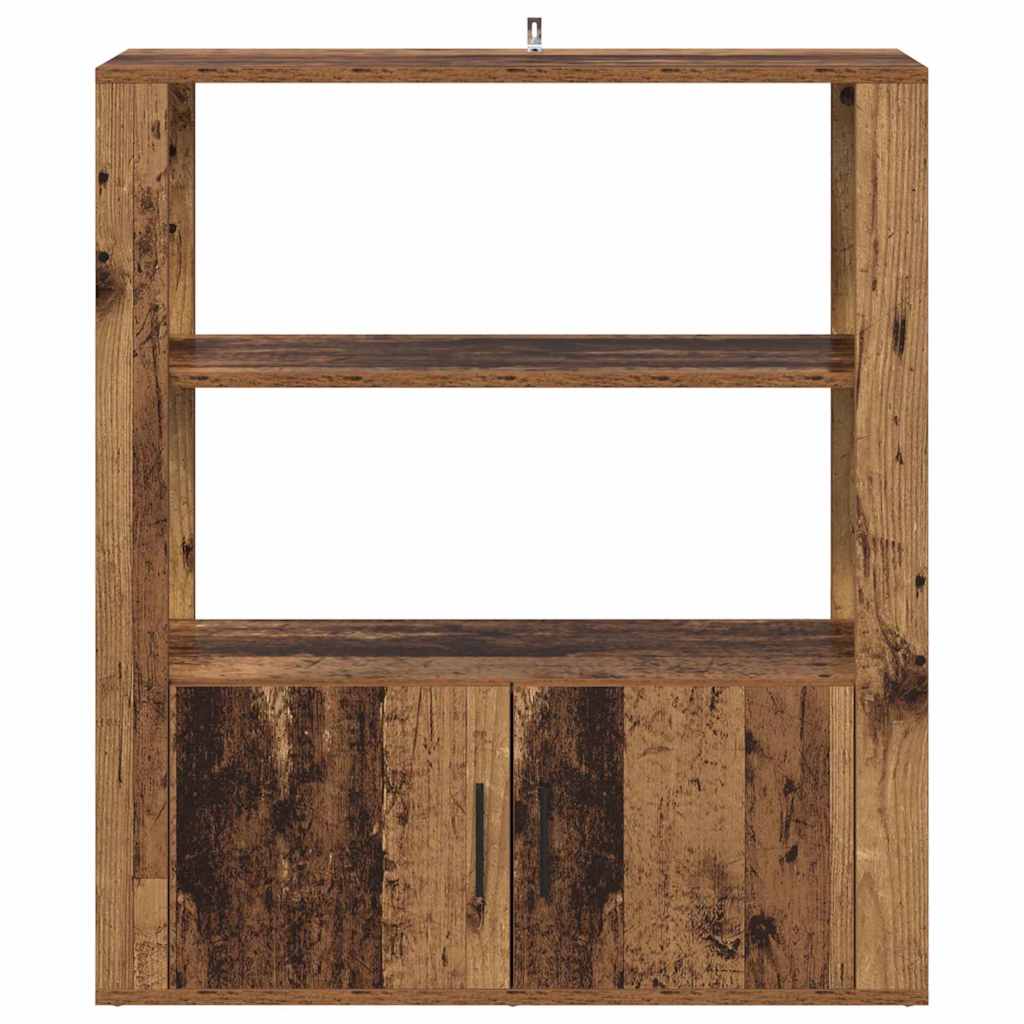 Credenza Legno vecchio 30 x 80 x 90 cm Legno multistrato 881093