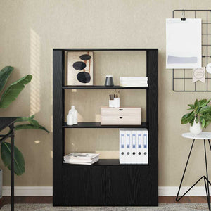 Credenza Rovere nero 30 x 80 x 119.5 cm Legno multistrato 881098