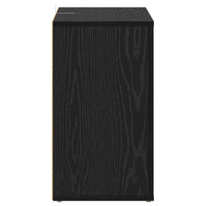 Credenza Rovere Nero 80 x 30 x 53 cm Legno multistrato 881101