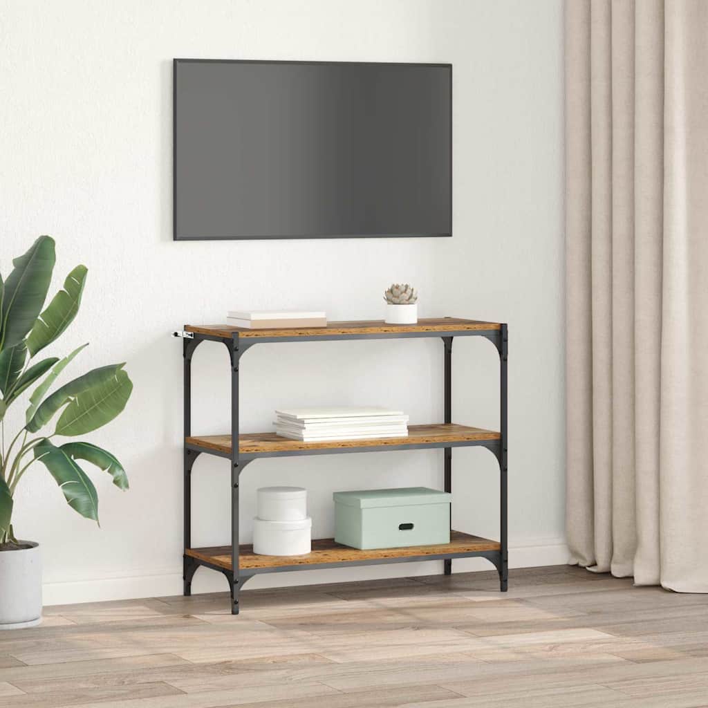 Armadio per Libri Legno vecchio 80 x 33 x 70,5 cm 881108