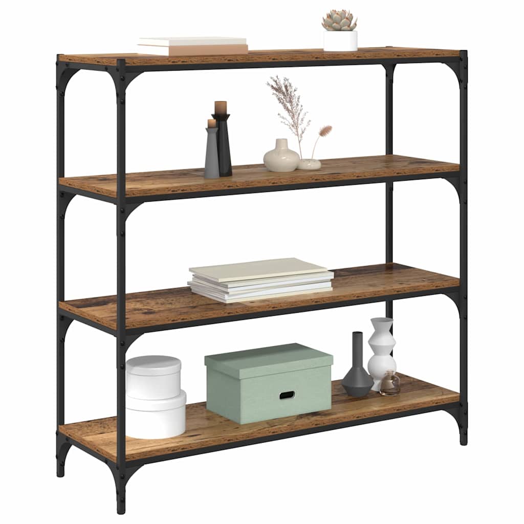 Armadio per Libri Legno vecchio 100 x 33 x 100 cm 881117