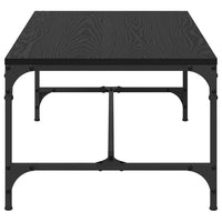 Tavolino da salotto Rovere Nero 100 x 50 x 35 cm 881122