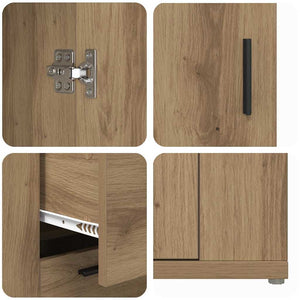 rovere artigianale 100 x 33 x 59.5 cm Legno multistrato 881139