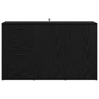 con cassetto Rovere nero 100 x 33 x 59.5 cm Legno multistrato 881140