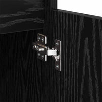 Credenza Rovere Nero 60 x 35 x 70 cm Legno multistrato 881211