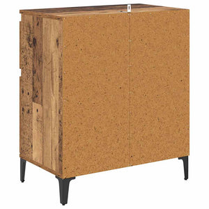 Credenza con cassetto Legno vecchio 60 x 35 x 70 cm 881218