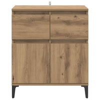 Credenza con cassetto Rovere artigianale 60 x 35 x 70 cm 881219