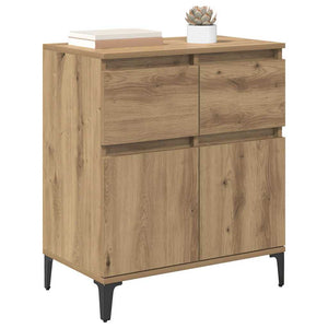 Credenza con cassetto Rovere artigianale 60 x 35 x 70 cm 881219