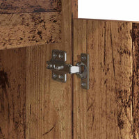 Armadio da Notte con cassetto Legno vecchio 40 x 35 x 70 cm 881233