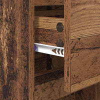 Armadio da Notte 2 pcs Legno vecchio 40 x 35 x 70 cm 881234