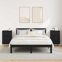 Armadio da Notte con cassetto 2 pcs Rovere Nero 40 x 35 x 70 cm 881238