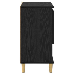 Credenza Rovere nero 35 x 60 x 70 cm Legno multistrato 881259