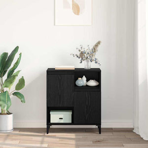 Credenza Rovere nero 60 x 35 x 70 cm Legno multistrato 881262