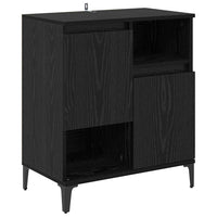 Credenza Rovere nero 60 x 35 x 70 cm Legno multistrato 881262