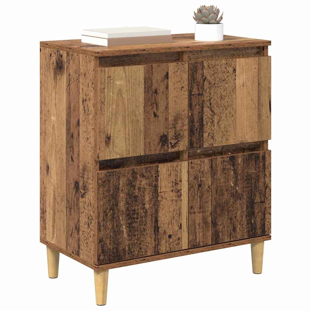 Credenza-Buffet-Armadio da cucina Legno vecchio 60 x 35 x 70 cm Legno multistrato 595029