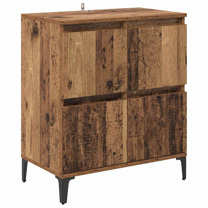 Credenza-Buffet-Armadio da cucina Legno vecchio 60 x 35 x 70 cm 712202