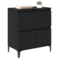 Credenza Rovere Nero 60 x 35 x 70 cm 881268