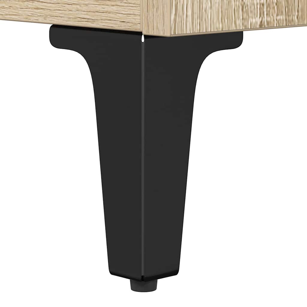 Armadio sottolavello con porta Rovere Sonoma 80 x 33 x 60 cm 881271