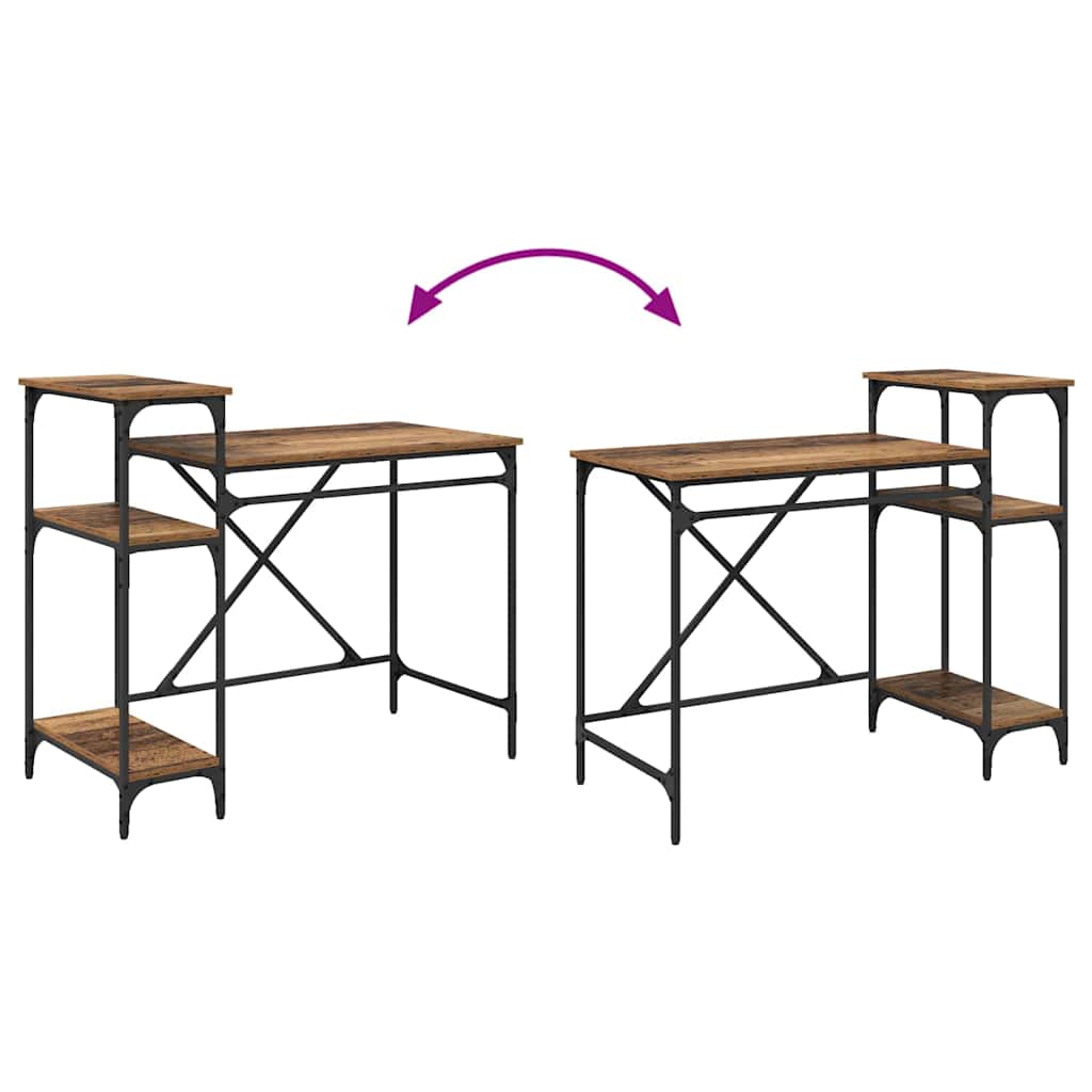 Scrivania Legno vecchio 105 x 50 x 90 cm Legno multistrato 881285