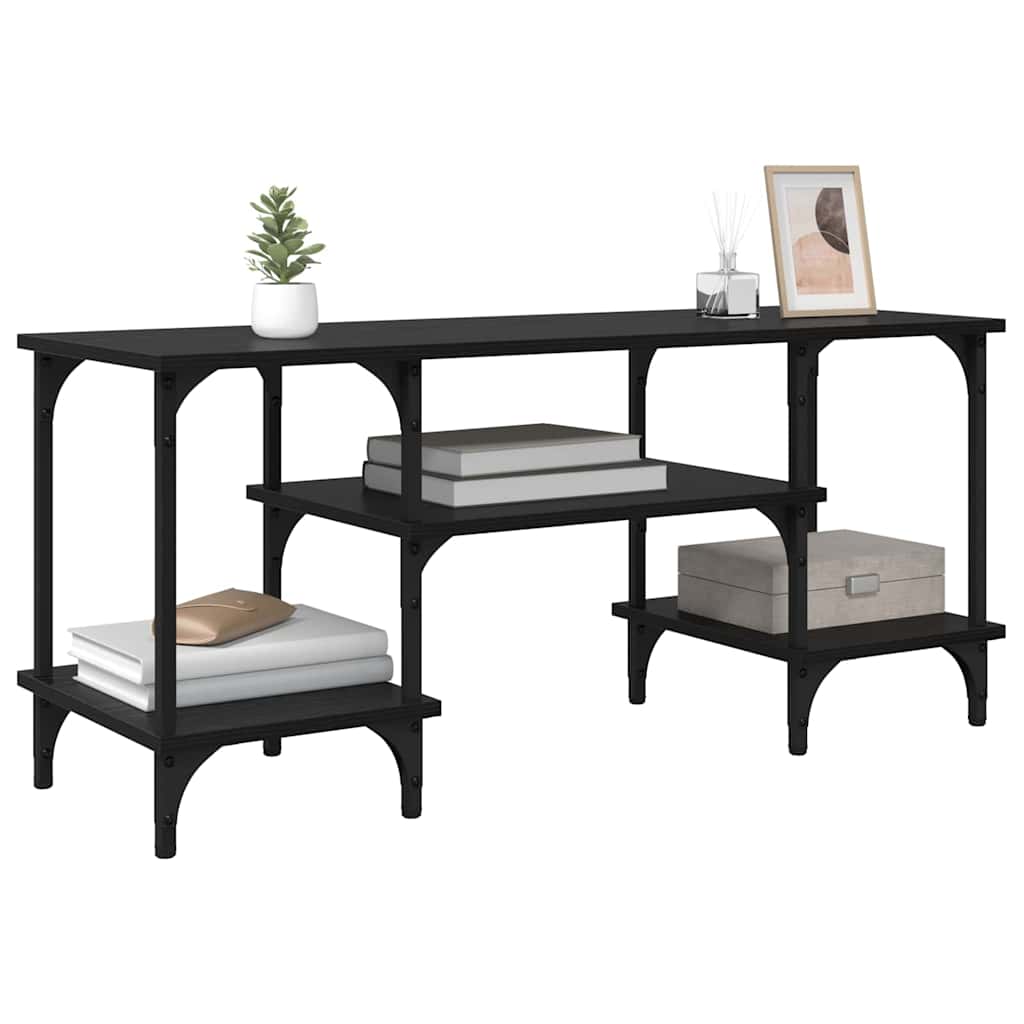 Mobile TV Rovere Nero 102 x 35 x 45,5 cm 881296