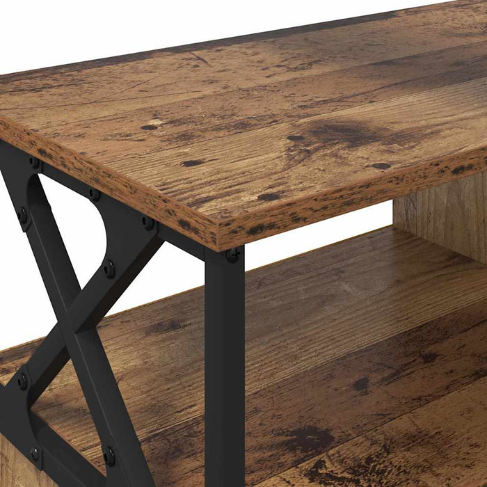 Mobile TV con cassetto Legno vecchio 90 x 33 x 45 cm 881301