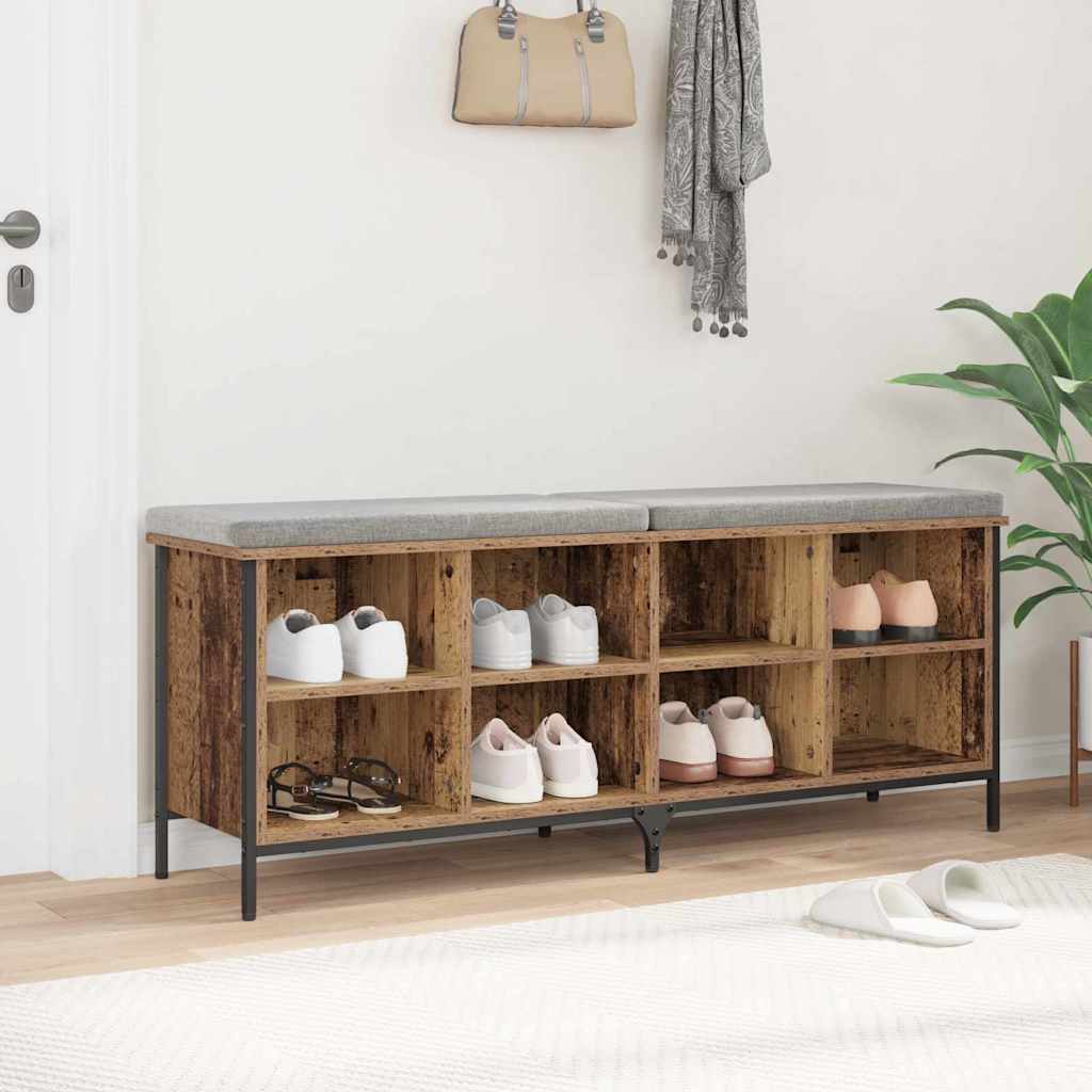 Mobile per scarpe Legno vecchio 131 x 35 x 50 cm 881310