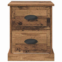Armadio da Notte con cassetto Legno vecchio 39 x 39 x 47.5 cm 881328