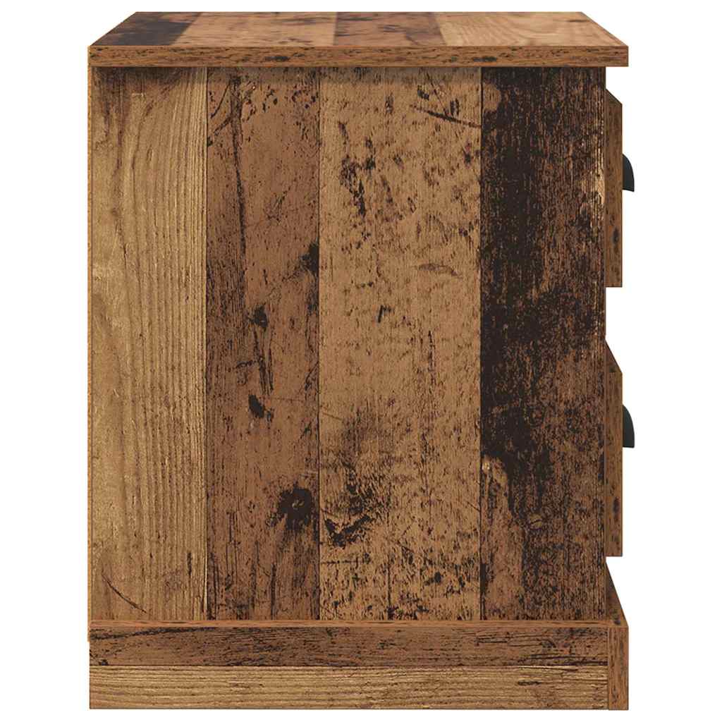 Armadio da Notte con cassetto Legno vecchio 39 x 39 x 47.5 cm 881328