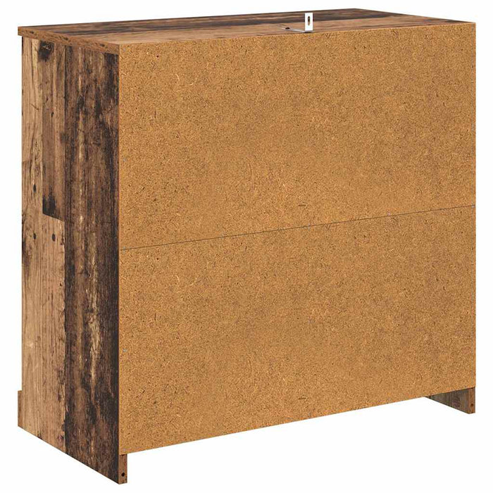 Credenza-Buffet-Armadio da cucina Legno vecchio 70 x 35,5 x 67,5 cm Legno multistrato 472472