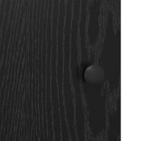 Credenza Rovere Nero 70 x 35,5 x 67,5 cm Legno multistrato 881345