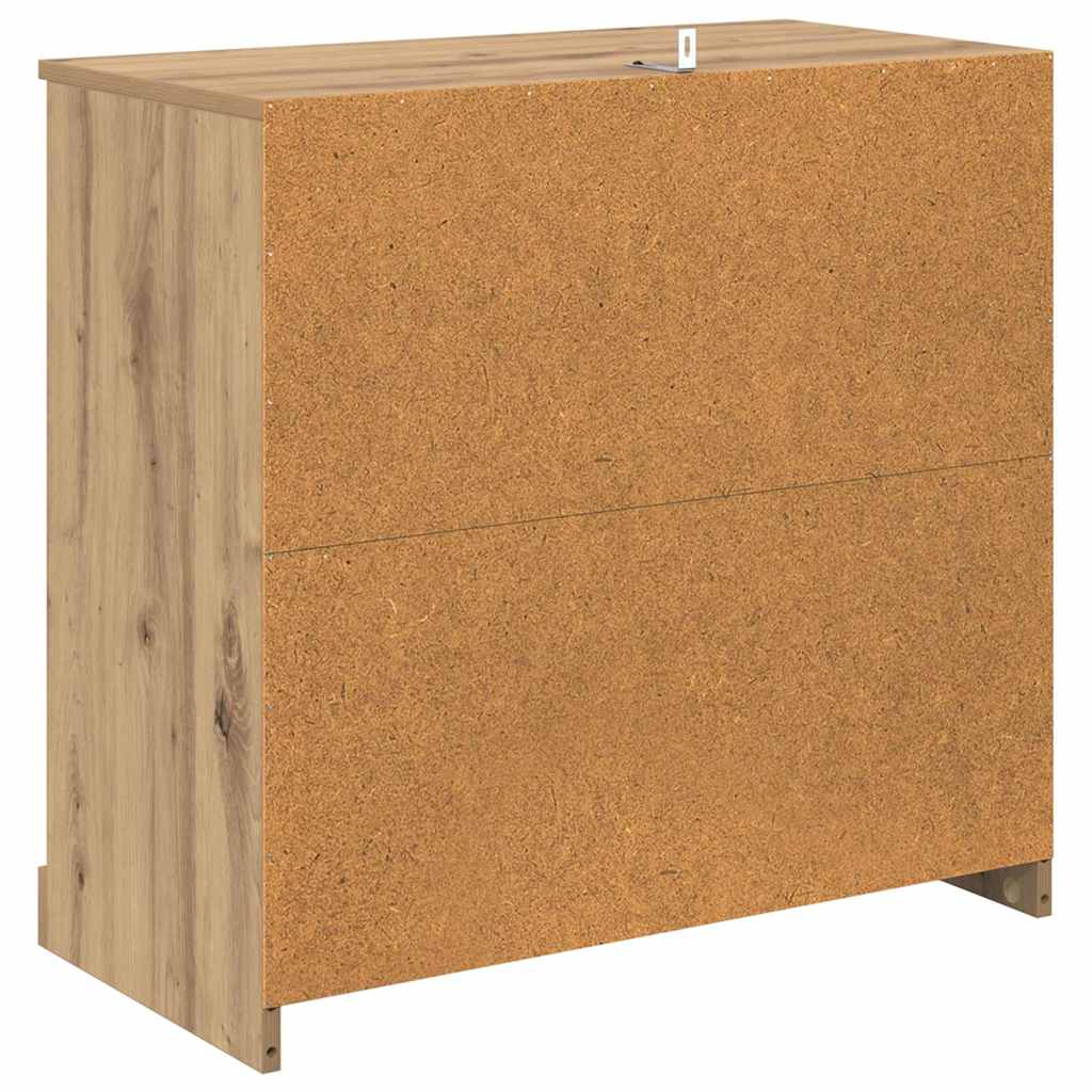 Credenza con cassetto Rovere artigianale 70 x 35,5 x 67,5 cm 881353
